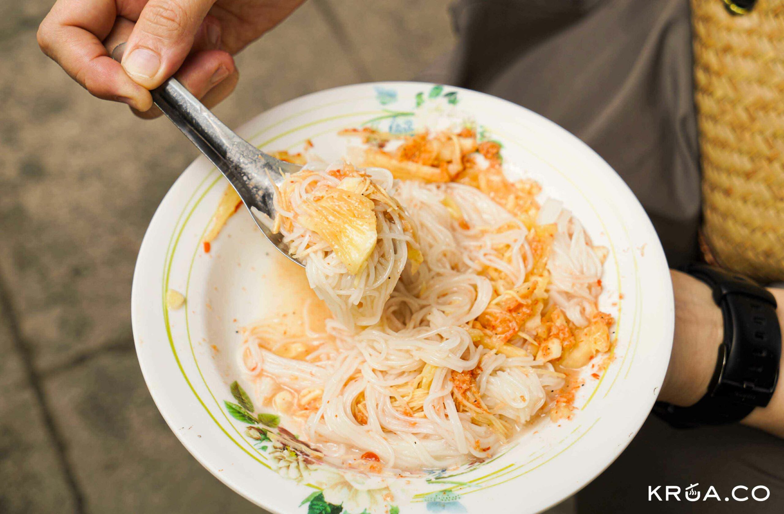 ขนมจีนซาวน้ำ,ขนมจีนซาวน้ำป้าเริญ,เที่ยวราชบุรี,ของอร่อยราชบุรี,ร้านอร่อยราชบุรี