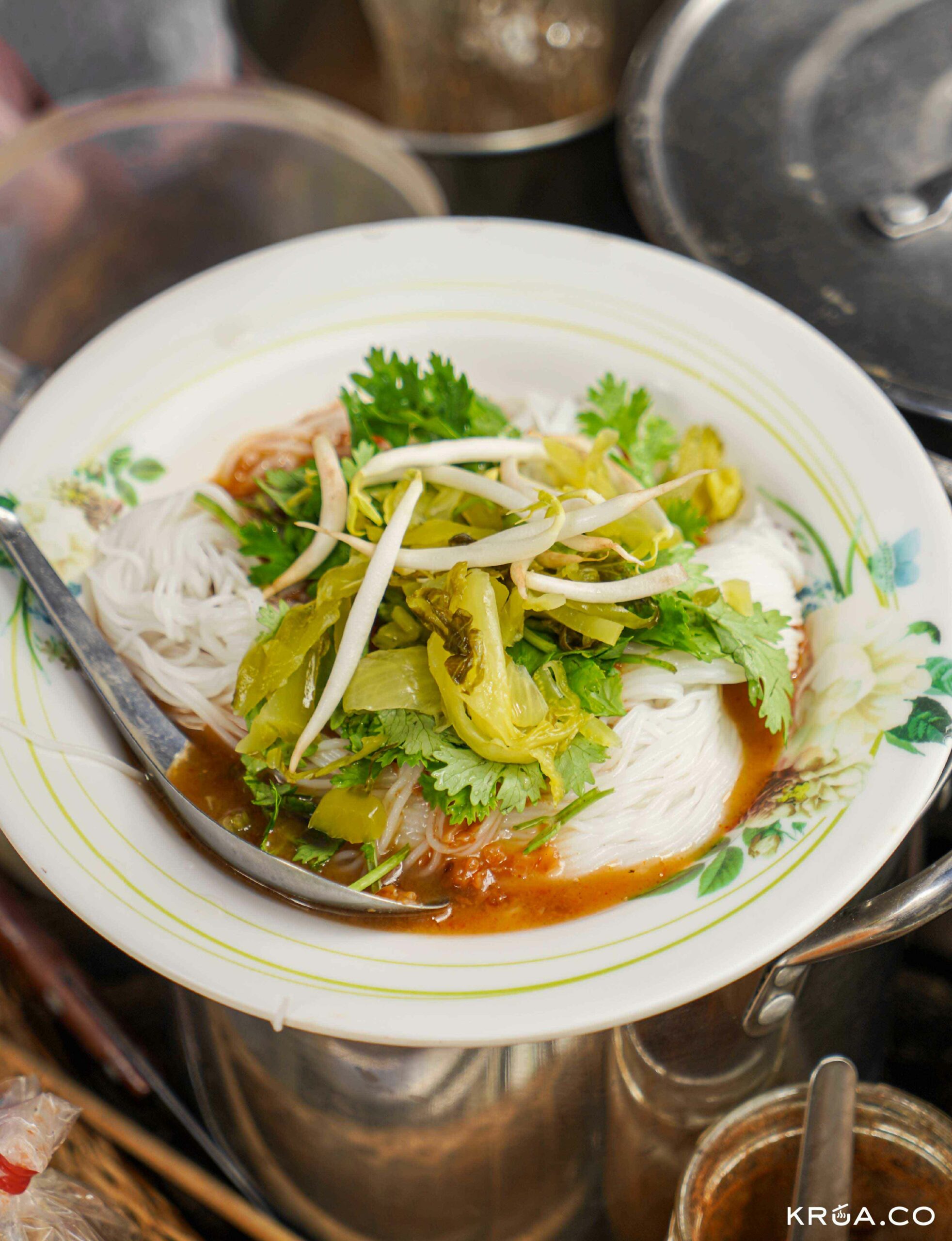 ขนมจีนซาวน้ำ,ขนมจีนซาวน้ำป้าเริญ,เที่ยวราชบุรี,ของอร่อยราชบุรี,ร้านอร่อยราชบุรี